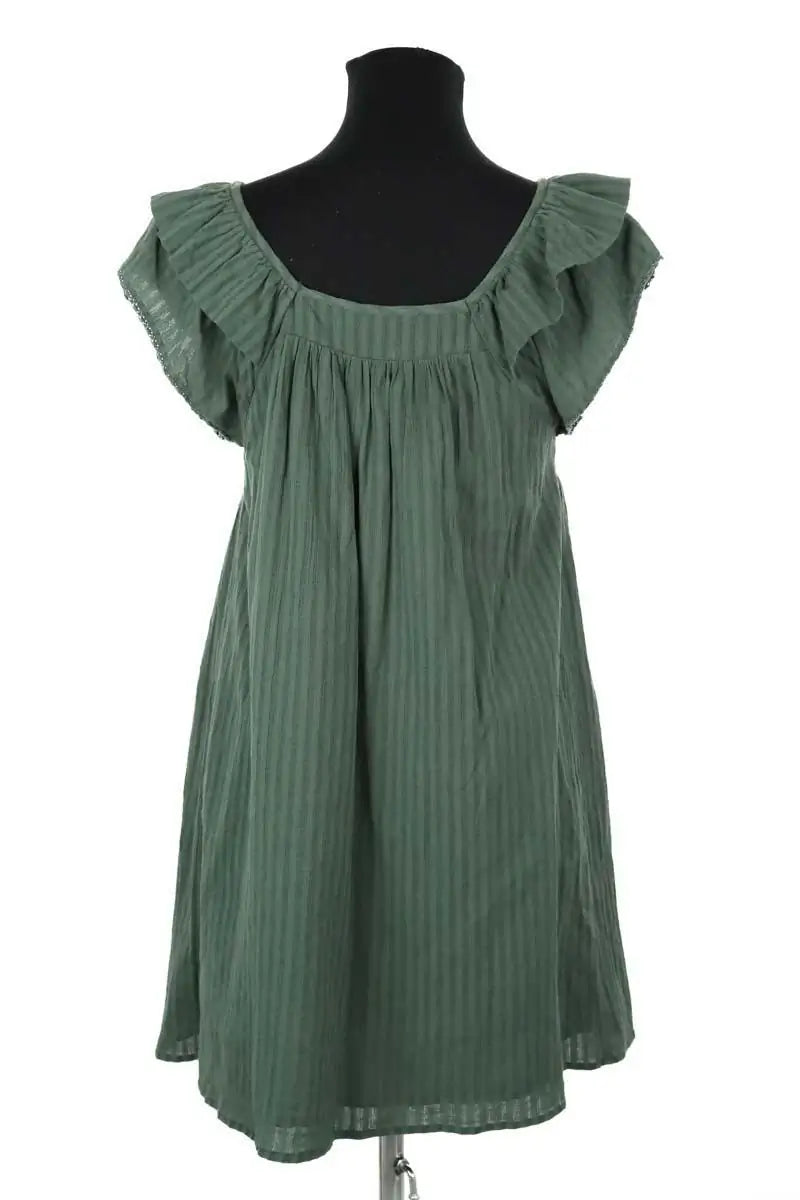 Robe Bash Vert en Coton