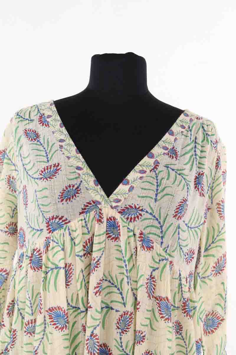 Robe Ba&Sh Vert en Coton