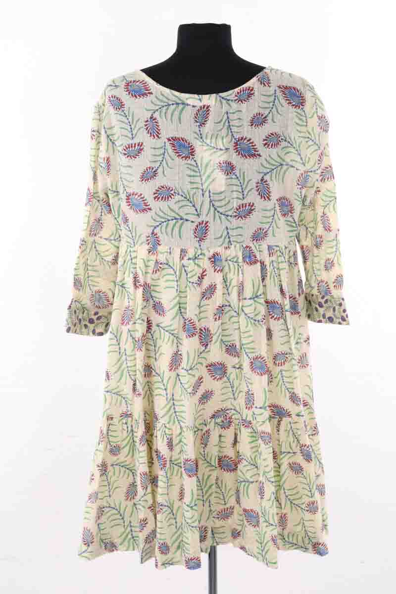 Robe Ba&Sh Vert en Coton