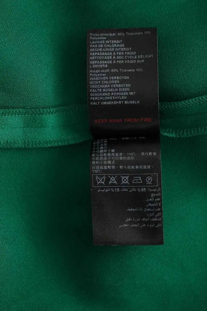 Robe Bash Vert en Synthétique