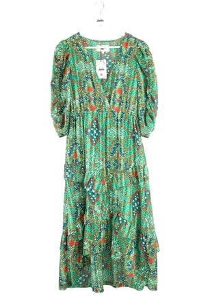Robe Ba&Sh Vert en Synthétique, taille S - Seconde Main