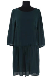 Robe Ba&Sh Vert en Synthétique, taille S - Seconde Main