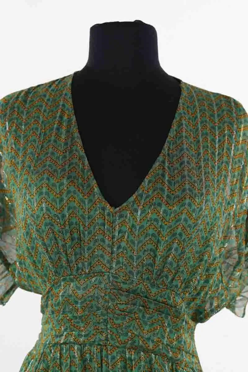 Robe Ba&Sh Vert en Synthétique