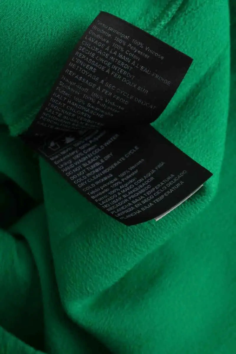 Robe Bash Vert en Viscose