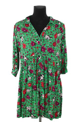 Robe Ba&Sh Vert en Viscose, taille S - Seconde Main