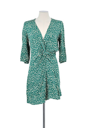 Robe Bash Vert en Viscose, taille S - Seconde Main