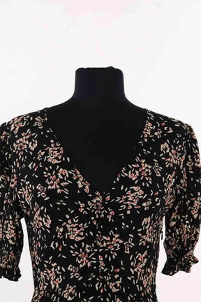 Robe Ba&Sh Vika Noir en Viscose
