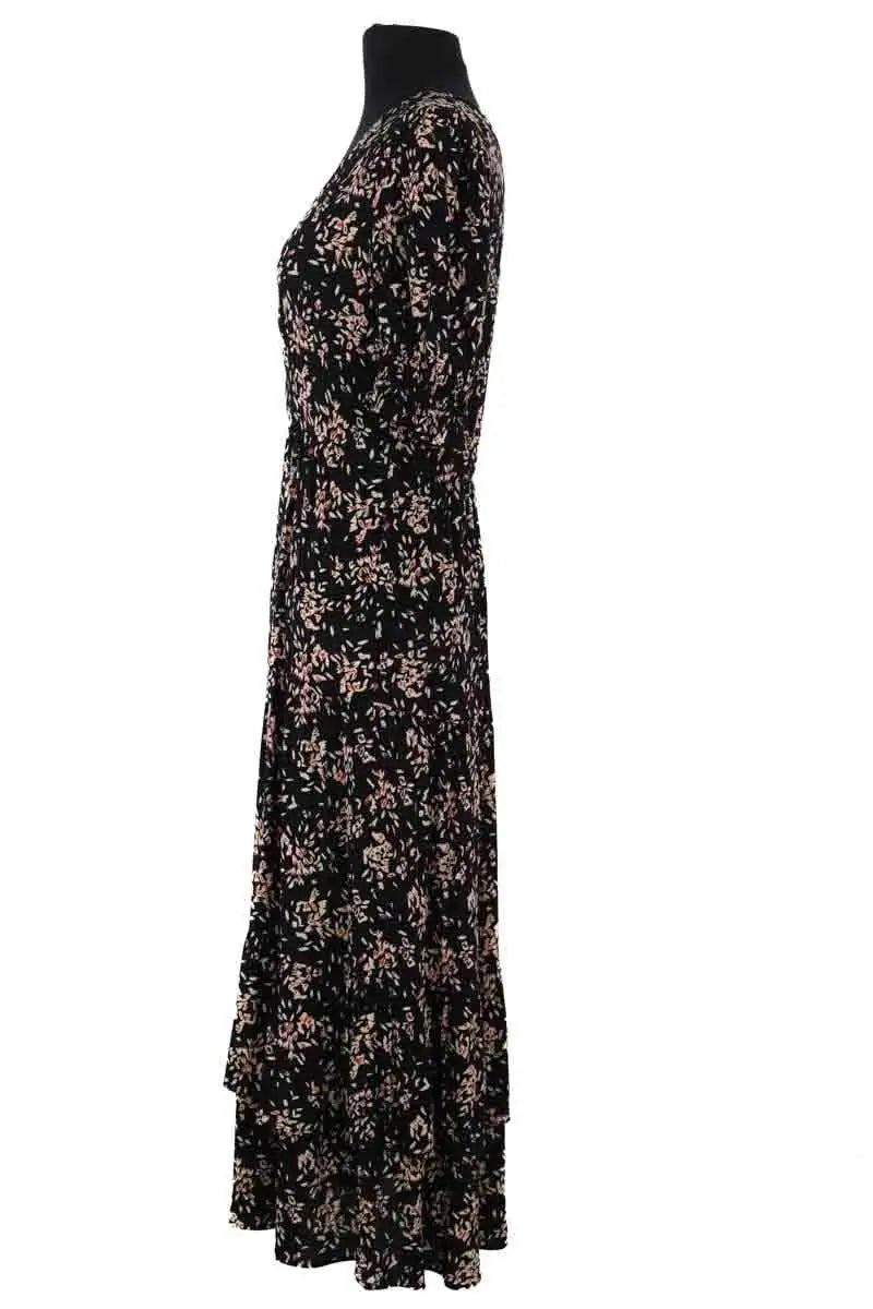 Robe Ba&Sh Vika Noir en Viscose