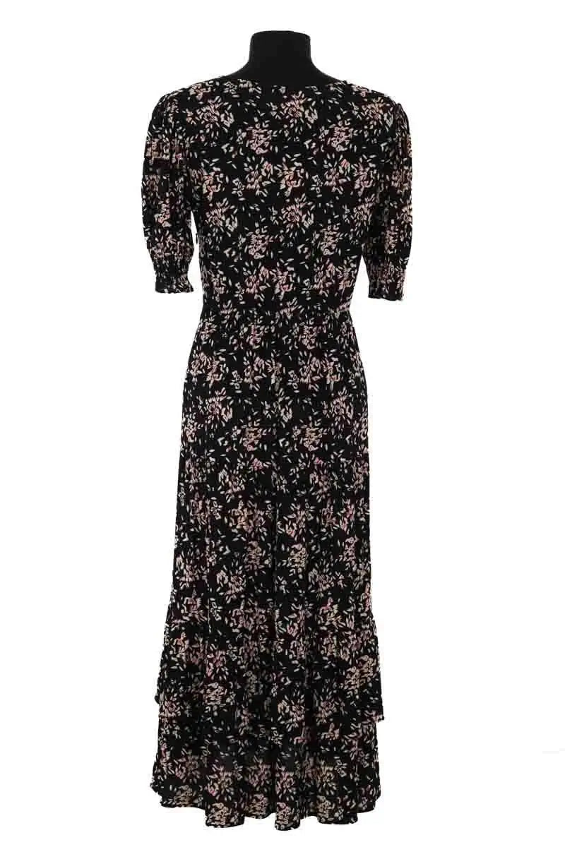 Robe Ba&Sh Vika Noir en Viscose