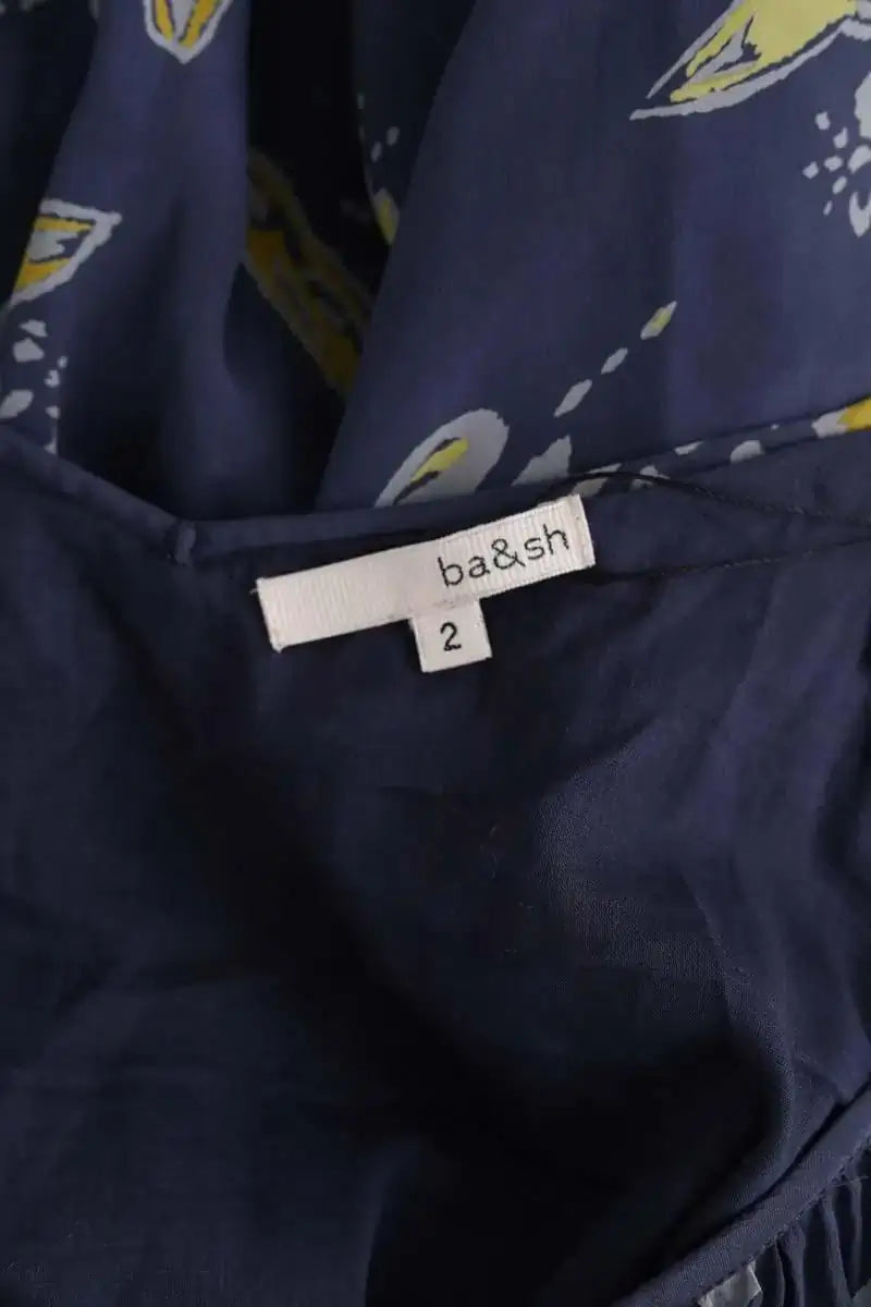 Robe Ba&Sh Violet en Soie