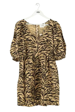 Robe Ba&Sh Zola Beige en Viscose, taille M - Seconde Main