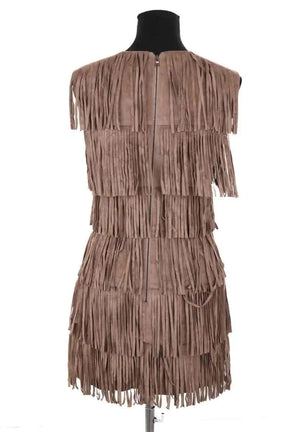 Robe BCBG Max Azria Beige en Daim