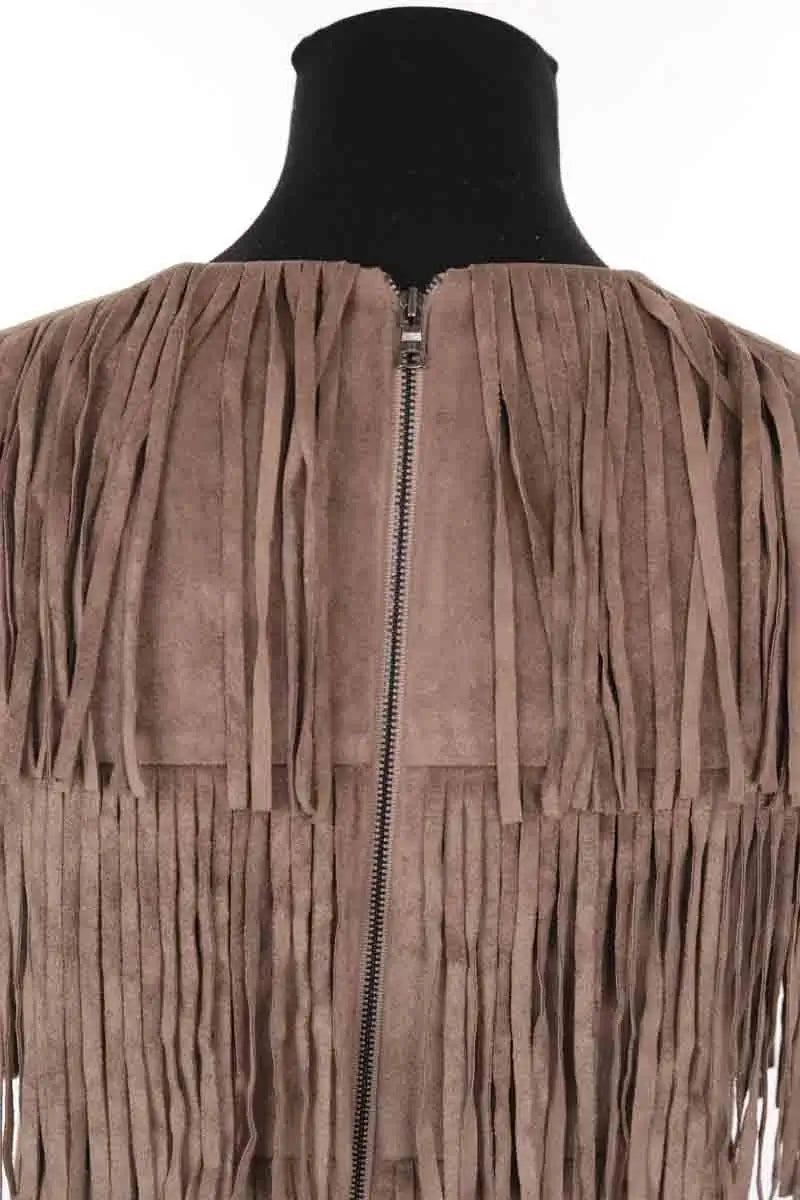 Robe BCBG Max Azria Beige en Daim