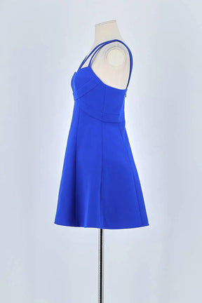 Robe BCBG Max Azria Bleu en Polyester