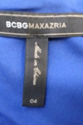 Robe BCBG Max Azria Bleu en Polyester
