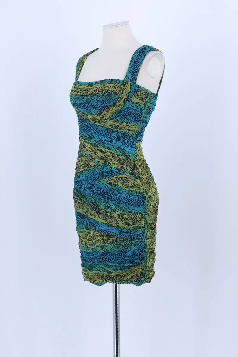 Robe BCBG Max Azria Bleu en Synthétique