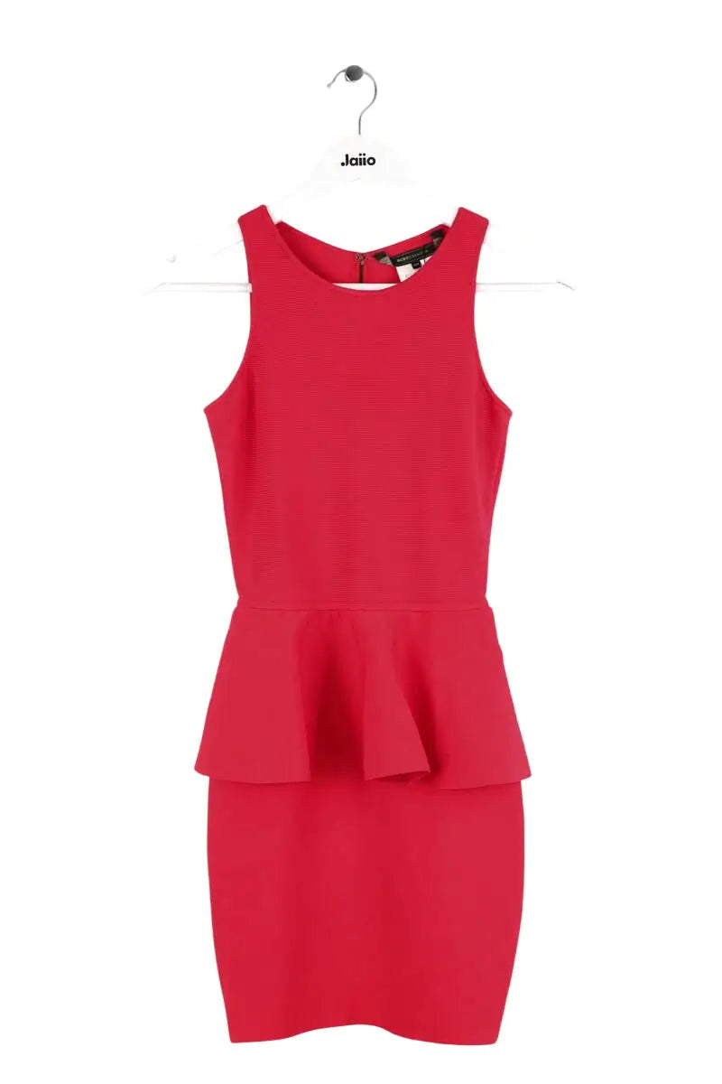 Robe BCBG Max Azria Rouge en Synthétique, taille XXS - Seconde Main