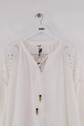 Robe Belair Blanc en Coton