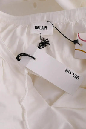 Robe Belair Blanc en Coton
