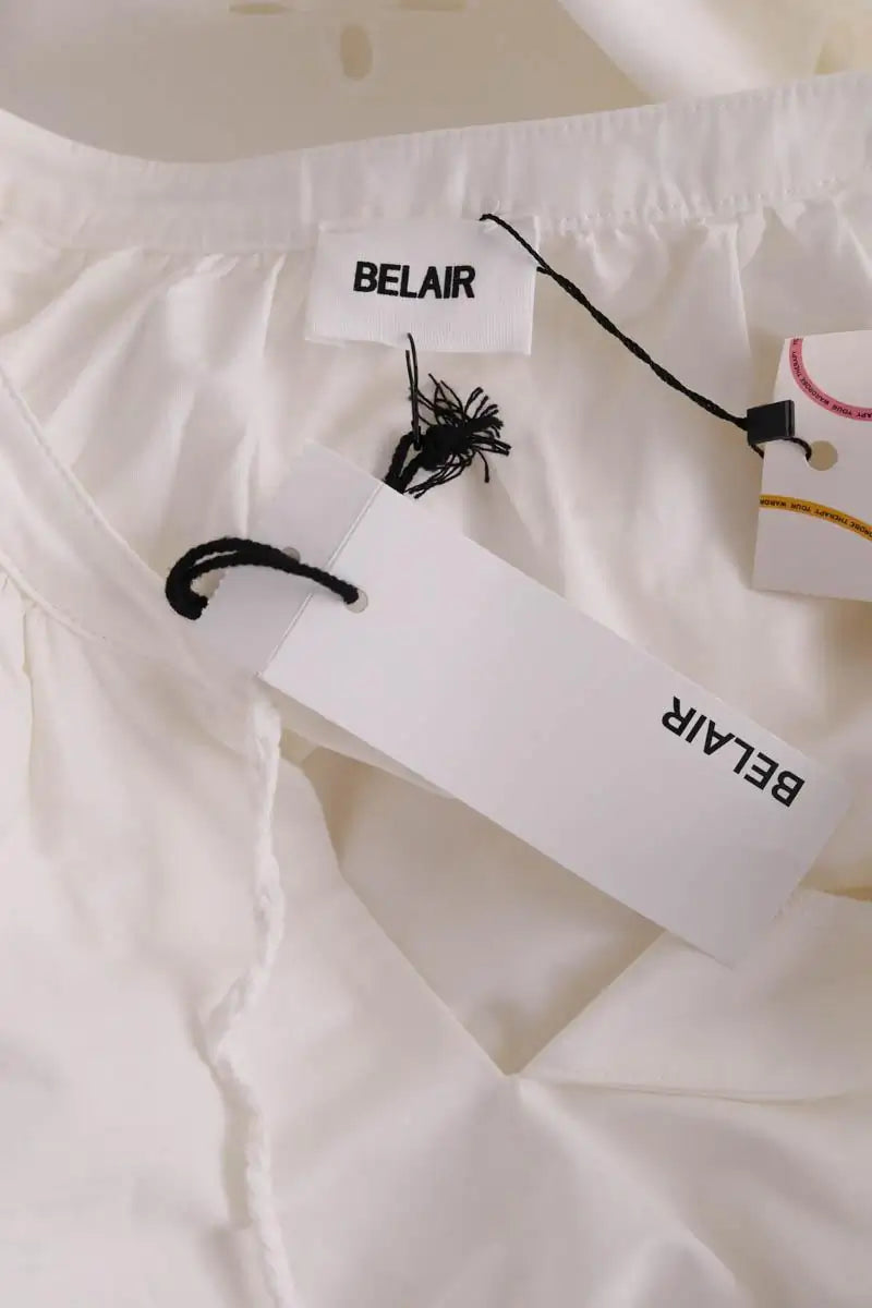 Robe Belair Blanc en Coton