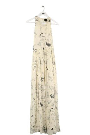 Robe Berenice Ecru en Viscose, taille S - Seconde Main