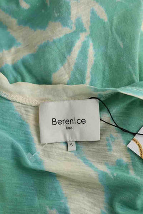 Robe Berenice Vert en Coton