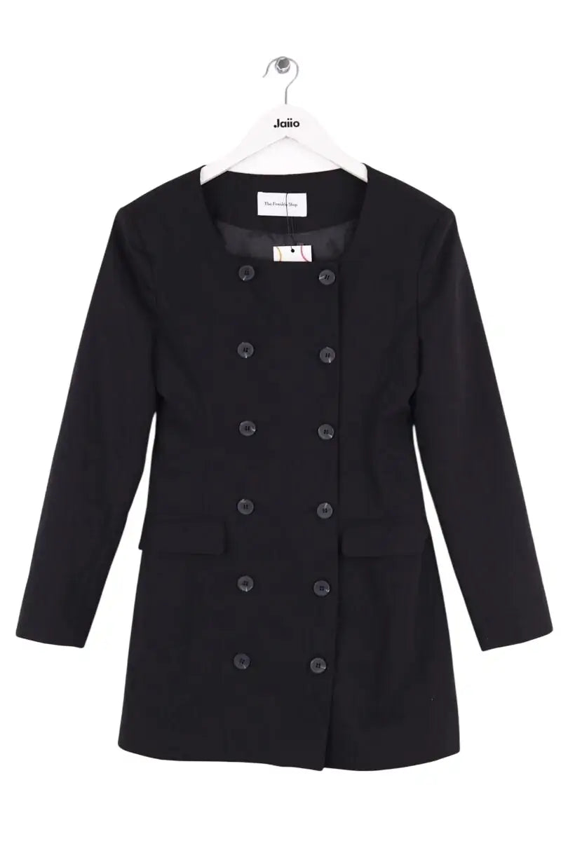 Robe blazer The Frankie Shop Noir en Synthétique, taille S - Seconde Main