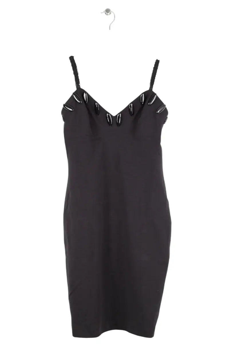 Robe Blumarine Noir en Synthétique, taille XL - Seconde Main