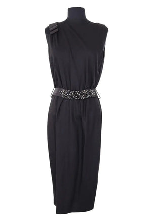 Robe Blumarine Noir en Viscose, taille L - Seconde Main