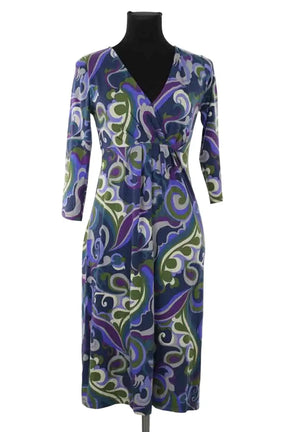 Robe Boden Bleu en Coton, taille M - Seconde Main