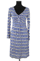 Robe Boden Bleu en Coton, taille M - Seconde Main