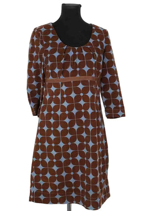 Robe Boden Marron en Coton, taille M - Seconde Main