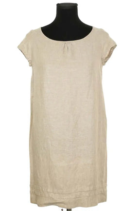 Robe Bonpoint Beige en Lin, taille M - Seconde Main