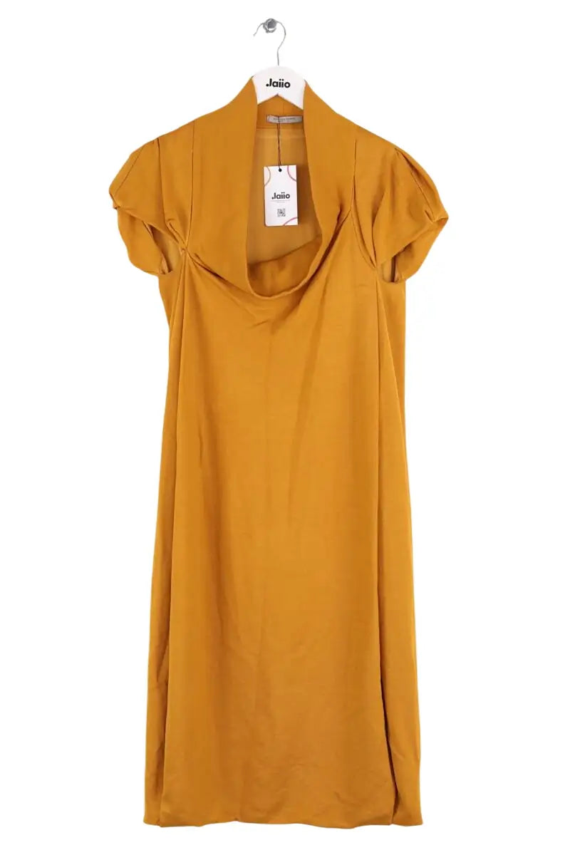 Robe Bottega Veneta Camel en Synthétique, taille S - Seconde Main