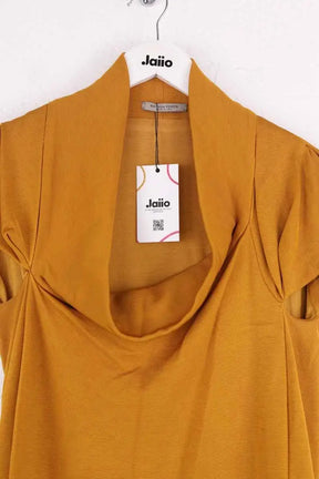 Robe Bottega Veneta Camel en Synthétique