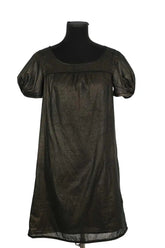 Robe Bruuns Bazaar Noir en Coton, taille M - Seconde Main
