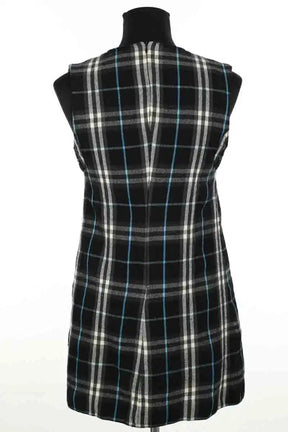 Robe Burberry Bleu en Laine