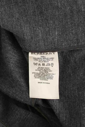Robe Burberry Gris en Laine