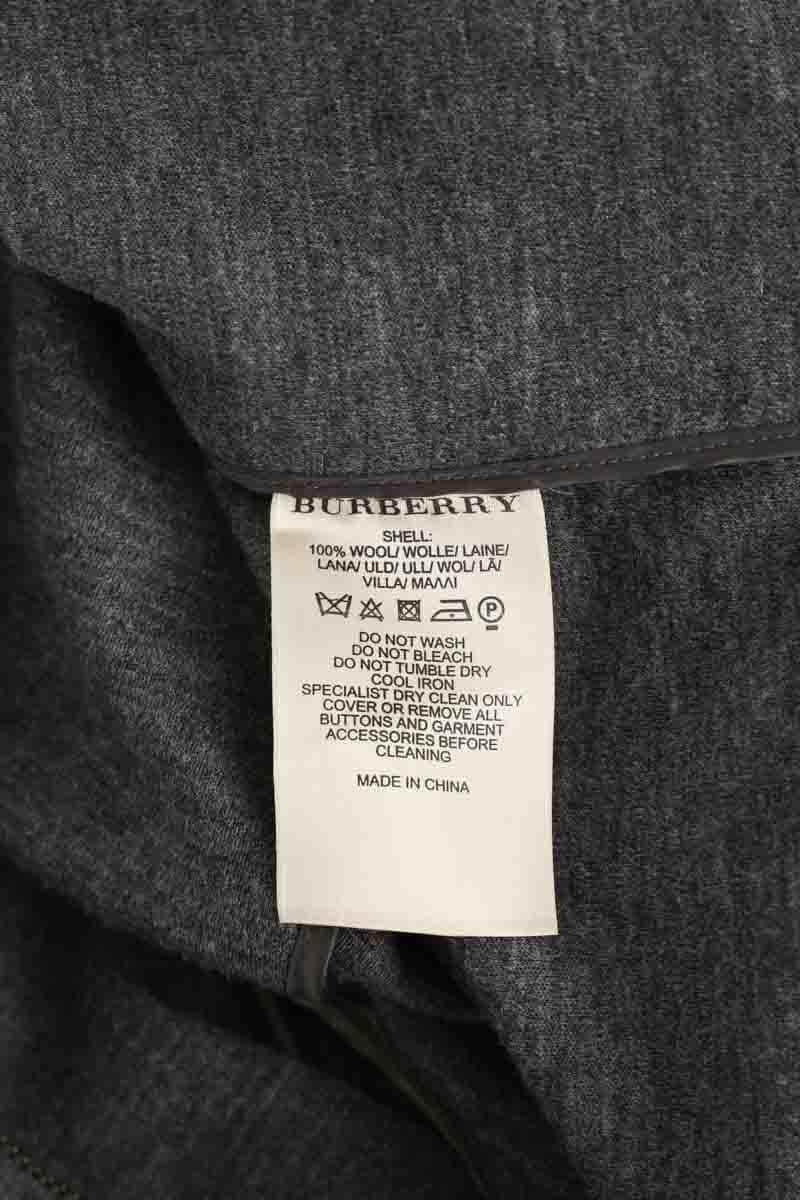Robe Burberry Gris en Laine
