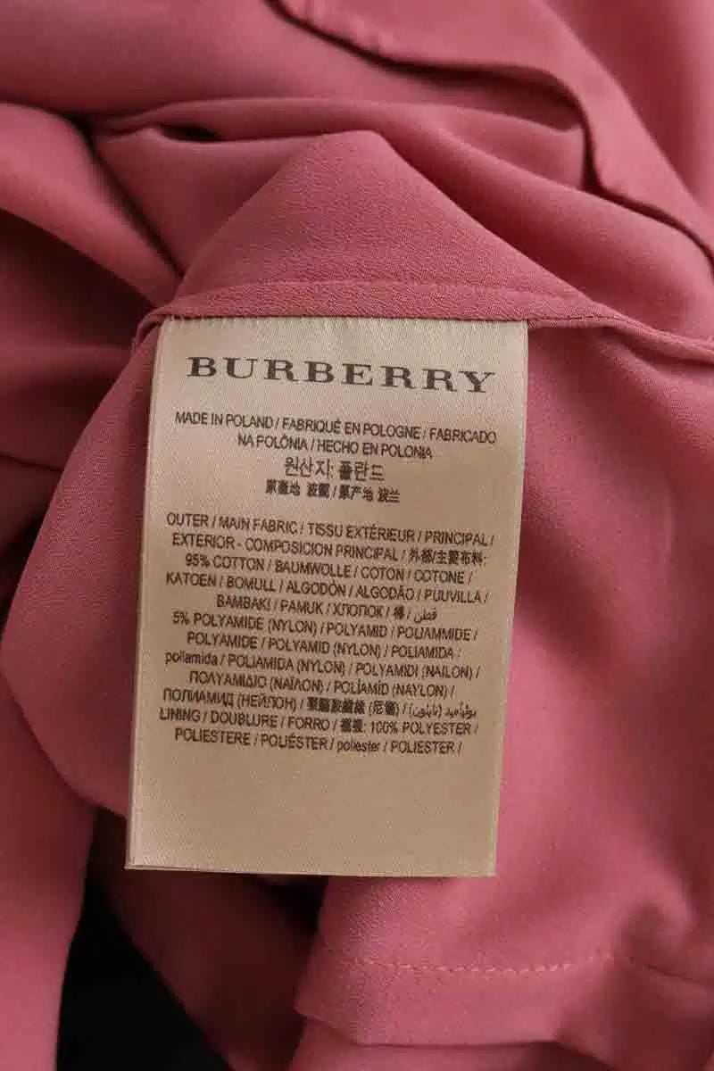 Robe Burberry Rose en Coton