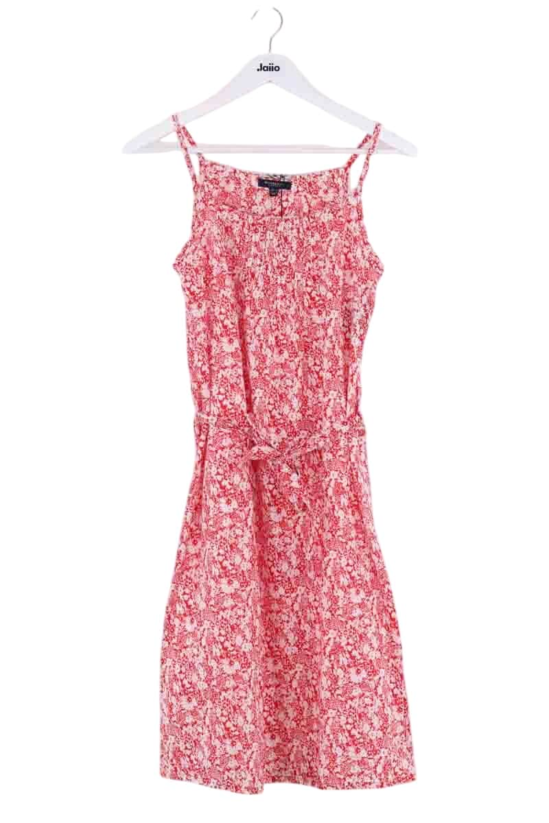 Robe Burberry Rouge en Coton, taille XS - Seconde Main
