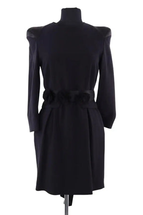 Robe By Malene Birger Noir en Synthétique, taille S - Seconde Main