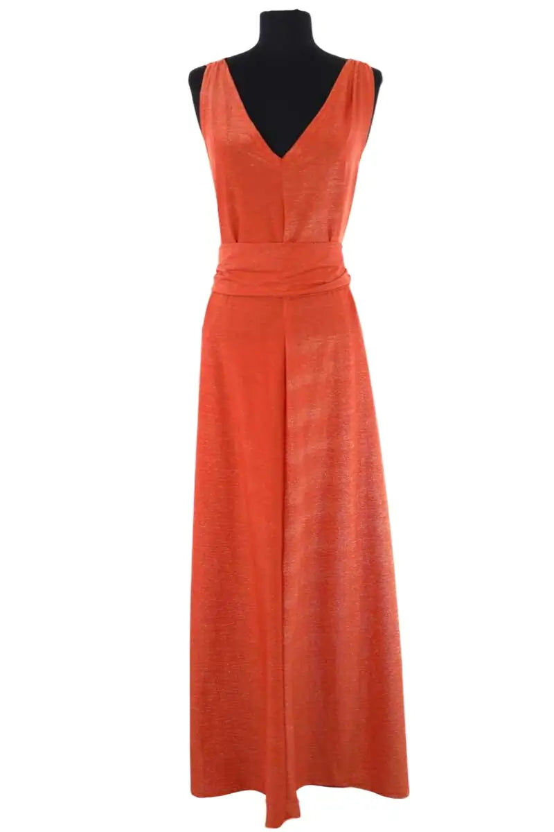 Robe Calarena Orange en Synthétique, taille TU - Seconde Main