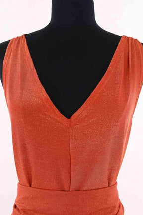 Robe Calarena Orange en Synthétique