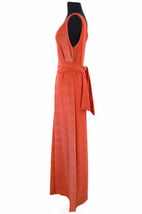 Robe Calarena Orange en Synthétique