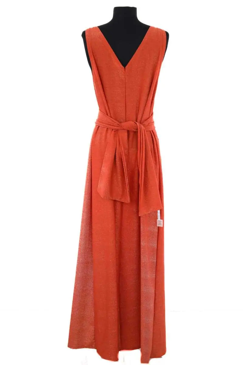 Robe Calarena Orange en Synthétique