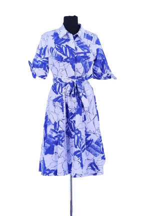 Robe Calvin Klein Bleu en Coton, taille XL - Seconde Main