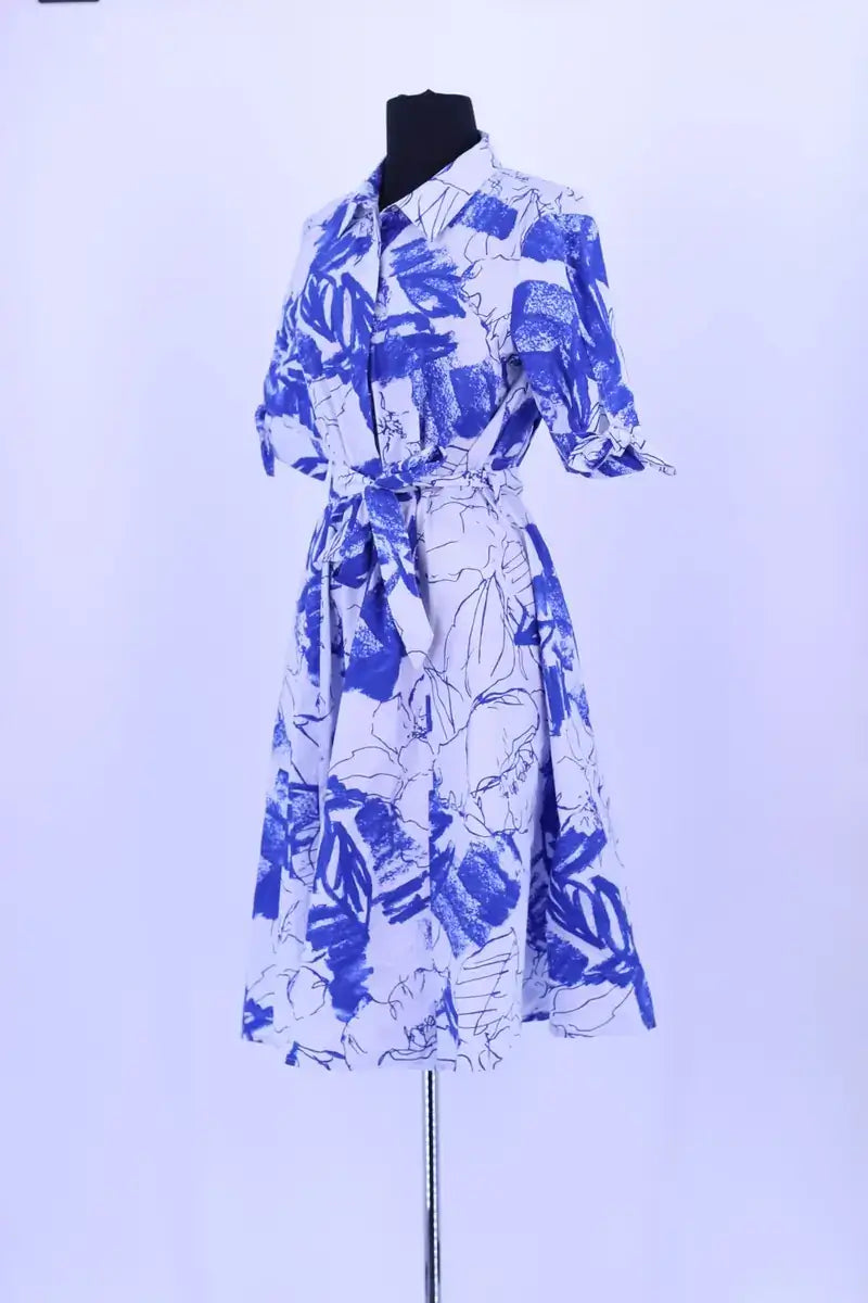 Robe Calvin Klein Bleu en Coton