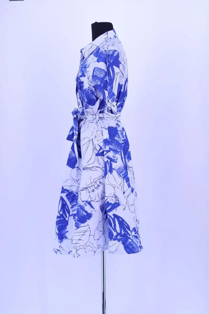 Robe Calvin Klein Bleu en Coton