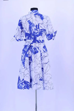 Robe Calvin Klein Bleu en Coton